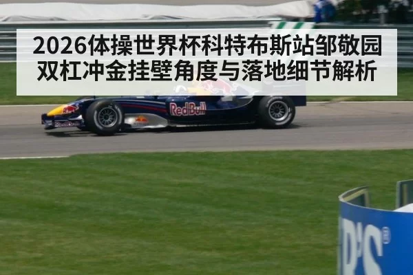 2026体操世界杯科特布斯站邹敬园双杠冲金挂壁角度与落地细节解析